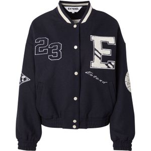 Only Chara Baseball Jas Dames - Donkerblauw - Beige