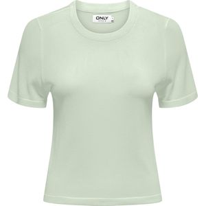 Gebreide Pullover - O-hals - Korte Mouwen - Regular Fit - Zacht Knitwear