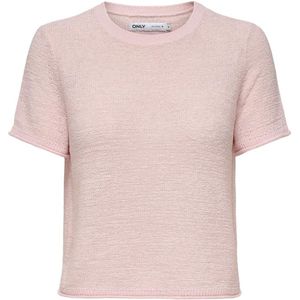 ONLY - ONLSUNNY - Gebreide Top - Potpourri - Korte Mouwen