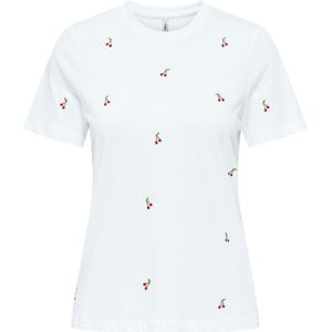 ONLY Kurzarmshirt "ONLKETTY LIFE S/S O-NECK TOP JRS NOOS"