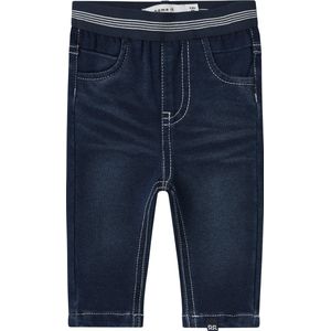 Slim-fit Jeans - Gedragen Effect - Denim - Elastische Taille