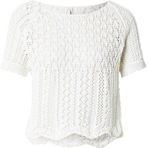 Only - ONLNOLA LIFE - Pullover - Cloud Dancer - 70% Katoen 30% Polyester