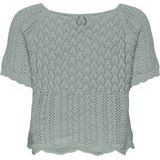Onlnola - Gebreide Pullover - O-hals - Korte Mouwen - Regular Fit