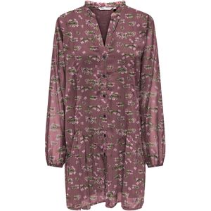 ONLY Blousejurk 'ONLEmilie'  groen / rosa / zwart / wit