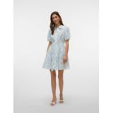 Vmdicthe - Blousejurk - Groen - V-Hals - Knoopsluiting - Regular Fit