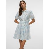 Vmdicthe - Blousejurk - Groen - V-Hals - Knoopsluiting - Regular Fit