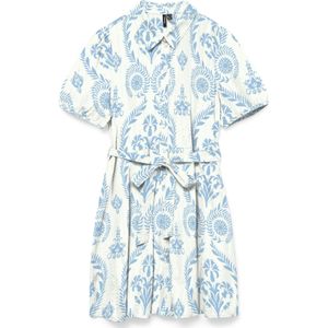 Vmdicthe - Blousejurk - Groen - V-Hals - Knoopsluiting - Regular Fit