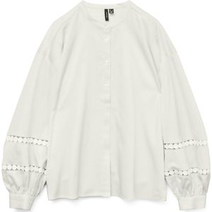 Vero Moda Vmjanni Tape Ls Shirt White WIT S