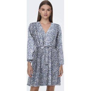 Jurk - ONLCera - Gerecycled Materiaal - Bloemenprint - Kort/mini - Lange Mouw
