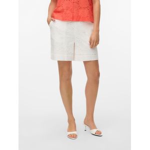 Vero Moda - Vmhay New - Shorts - Snow White - Katoen - Normale Pasvorm