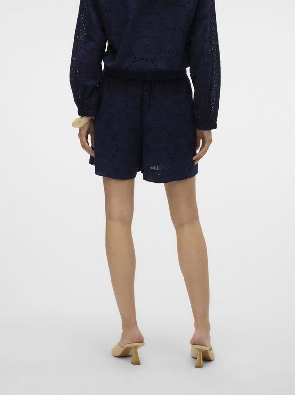 Skort - Zwart - Katoen - Regular Fit