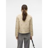 Vero Moda Jas Vmevelyn Short Jacket 10325448 Oatmeal Dames Maat - L