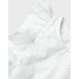 Jurk - Geweven Stof - Kruislings Patroon - Mouwloos - Regular Fit