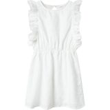 Jurk - Geweven Stof - Kruislings Patroon - Mouwloos - Regular Fit