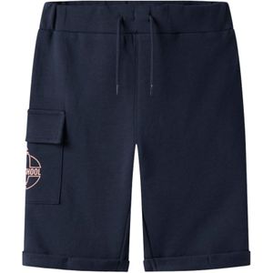 NAME IT Jongens Nkmfens Long SWE Shorts Unb Ps, navy blazer, 116