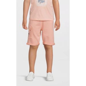 NAME IT Jongens Nkmfens Long SWE Shorts Unb Ps, Peach Pearl, 128
