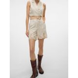 VERO MODA - Vmsoffie Mw Lange Shorts - Berk - Korte Broeken