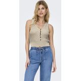 ONLY Gebreide top 'ONLLina'  stone grey