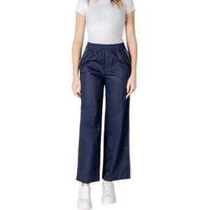 Only, Dames, Broeken, Blauw, Maat: M Katoen,