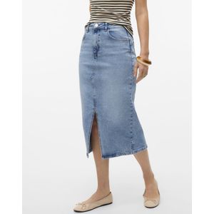 Vero Moda Jeansrock VMNATALIE HR MIDI DNM SKIRT MIX NOOS