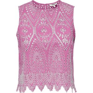 Only - Onltulum Top - Fuchsia Pink - 100% Katoen