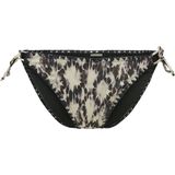 ONLY - ONLTRICIA - Bikinibroekje - Donkerblauw/Ecru