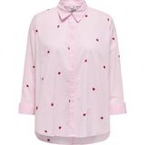 Only - ONLNEWLINA - Blouse - Roze