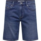 ONLY & SONS - ONSWEFT PIM - Bermuda's - Donkerblauw Denim