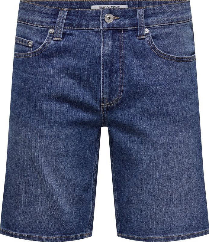 ONLY & SONS - ONSWEFT PIM - Bermuda's - Donkerblauw Denim