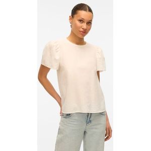 Vero Moda Kurzarmbluse »VMPRETTY SS TOP WVN GA NOOS«