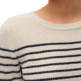 VERO MODA - Trui - Blauw - Ronde Hals - 3/4 Mouwen