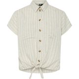 Pieces - Pia - Overhemd - Korte Mouwen - Regular Fit