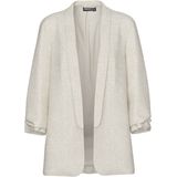 Blazer - Blauw - 70% Viscose, 30% Linnen - Regular Fit