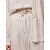 Broek - Wijde Pijpen - Zwart - 70% Viscose 30% Linnen