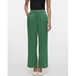 Vero Moda - Vmbalira Mw Pants - Broek - Groen - 70% Polyester, 28% Viscose, 2% Elastan