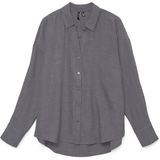 Vero Moda Langarmbluse "VMMELANEY QUEENY LS SHIRT WVN NOOS"