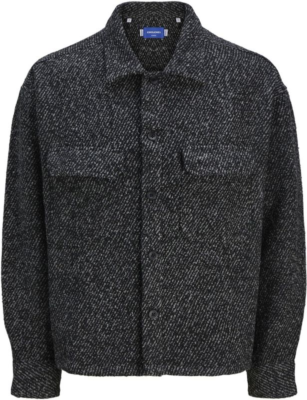 Jack & Jones - Winter Twill Overshirt - Groen - Twill - Lange Mouwen