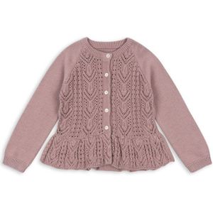 Vest - Gebreid - Ruches - 100% Biologisch Katoen