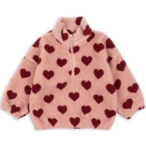 Konges Sløjd Fleece Trui - Jody Teddy - Coeur Mellow - Konges Sløjd - 74 - Fleece Jas