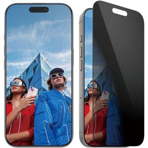 PanzerGlass Privacy Screen Protector iPhone 16 Pro | Ultra-Wide Fit