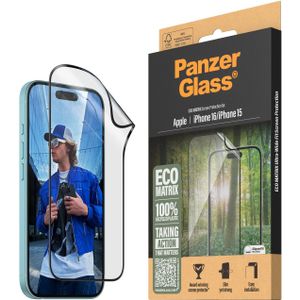 PanzerGlass - Screen Protection MATRIX - iPhone 16 - Ultra Wide Fit