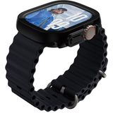 PanzerGlass® Displayschutz Snappie Full Body Slim Schwarz für Apple Watch Ultra 2