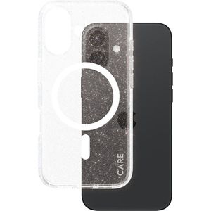 PanzerGlass CARE Case Flagship Star Lit White MagSAFE iPhone 16