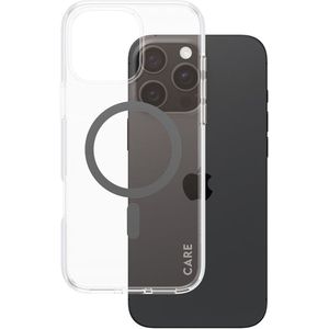CARE by PanzerGlass® Flagship Case Transparent Urban Combat Schwarz MagSafe für iPhone 16 Pro Max