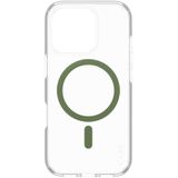 CARE by PanzerGlass® Flagship Case Transparent Urban Combat Grün MagSafe für iPhone 16 Pro