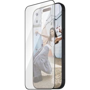 SAFE. by PanzerGlass Screen Protection w. Black Frame iPhone 16 Plus | 15 Plus | Ultra-Wide Fit