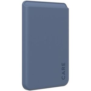 CARE by PanzerGlass Fashionable Card Holder Blue iPhone