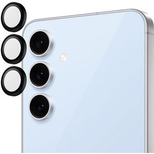 PanzerGlass - Hoops® Cameralensbeschermer - Zwart - Glas - Samsung S24 Fe