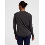 Hummel - MT VANJA T-Shirt - Langemouwen - Zwart - Gerecycled Mesh