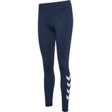 Hummel - Pulse Logo - Dameslegging - Zwart - Elastisch - Ademend